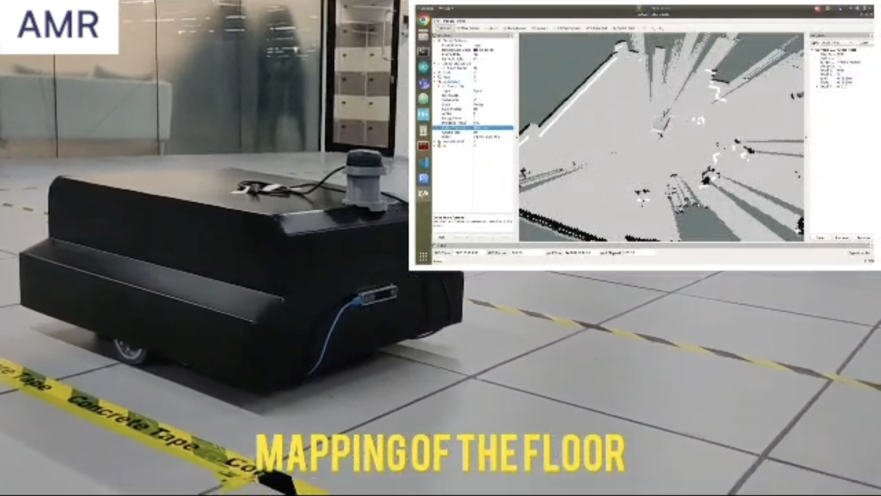 Autonomous Mobile Robot demo
